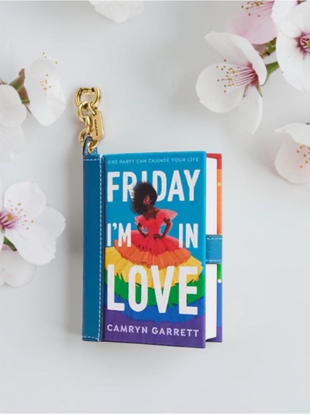 Coach storybook bag charm Friday I’m in love Camryn Garrett pride - Picture 13 of 13